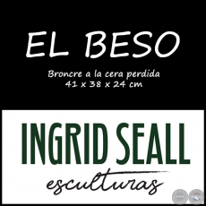 Obra: EL BESO - Artista: Ingrid Seall